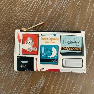 Kate Spade Multicolor Graphic Pouch